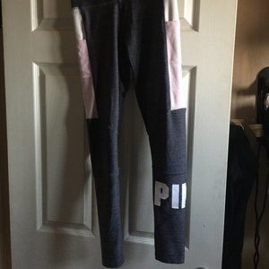 Victoria’s Secret-PINK Leggings with side pockets The Ultimate Sz S Charcoal